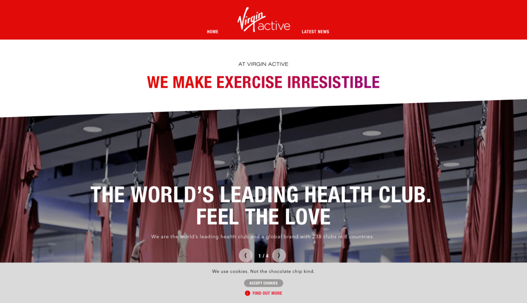Free Gym / Fitness Website Template for XD - Xd File