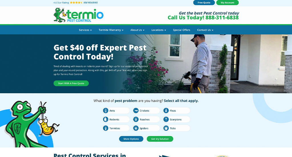 35 Best Pest Control Websites